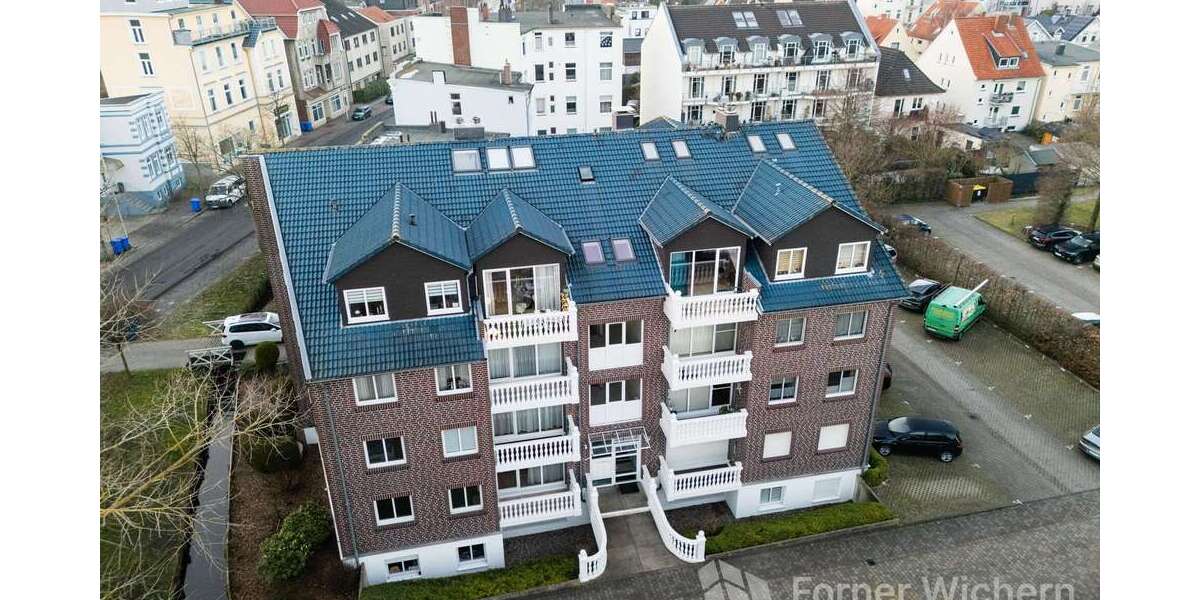 Etagenwohnung Cuxhaven Duhnen - 2 Zimmer, 67 m&sup2;, 239.000&euro; | Angebot:25722008