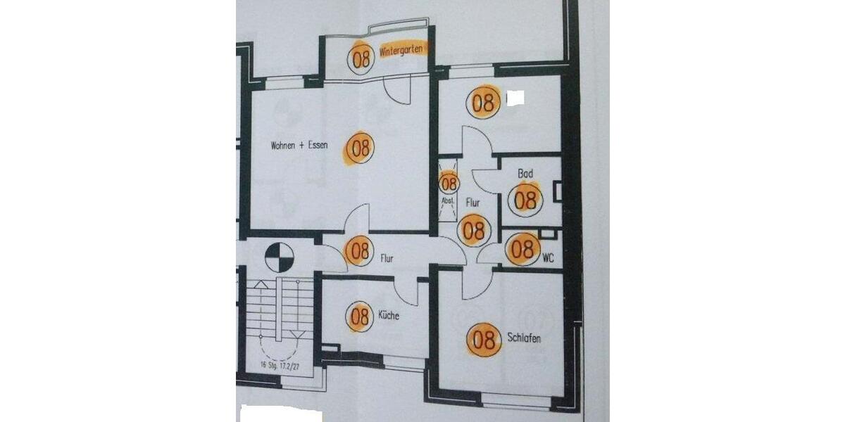 Etagenwohnung Cuxhaven Groden - 2.5 Zimmer, 77 m&sup2;, 845&euro; | Angebot:26050352