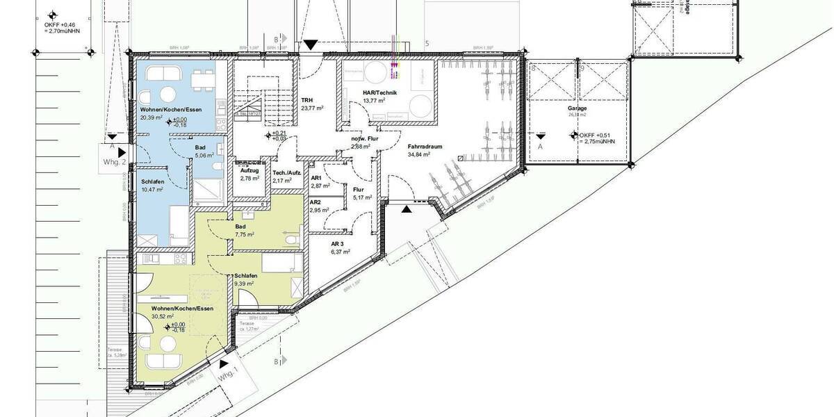 Etagenwohnung Cuxhaven Döse - 3 Zimmer, 72 m&sup2;, 449.000&euro; | Angebot:25729867