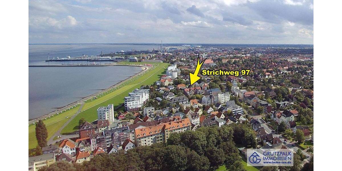 Etagenwohnung Cuxhaven Döse - 2 Zimmer, 65 m&sup2;, 268.000&euro; | Angebot:25938596