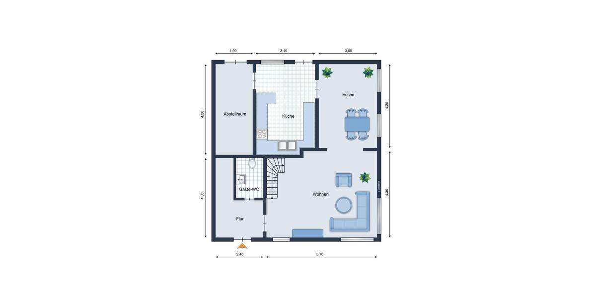 Doppelhaushälfte Friedrichskoog / Dieksanderkoog Dieksanderkoog - 3 Zimmer, 90 m&sup2;, 249.000&euro; | Angebot:25697410