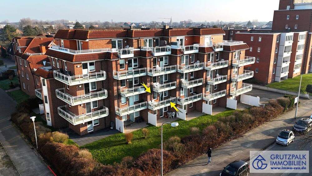 Etagenwohnung Cuxhaven Döse - 2 Zimmer, 43 m&sup2;, 239.000&euro; | Angebot:25664941