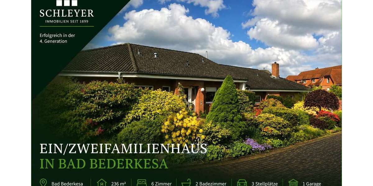 Einfamilienhaus Bad Bederkesa Bad Bederkesa - 6 Zimmer, 236 m&sup2;, 680.000&euro; | Angebot:27294458