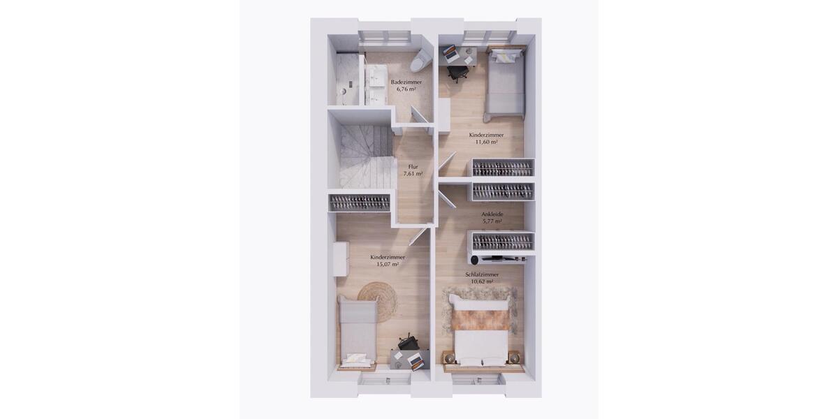 Reihenhaus Geestland Bad Bederkesa - 4 Zimmer, 124 m&sup2;, 1.370&euro; | Angebot:26451268