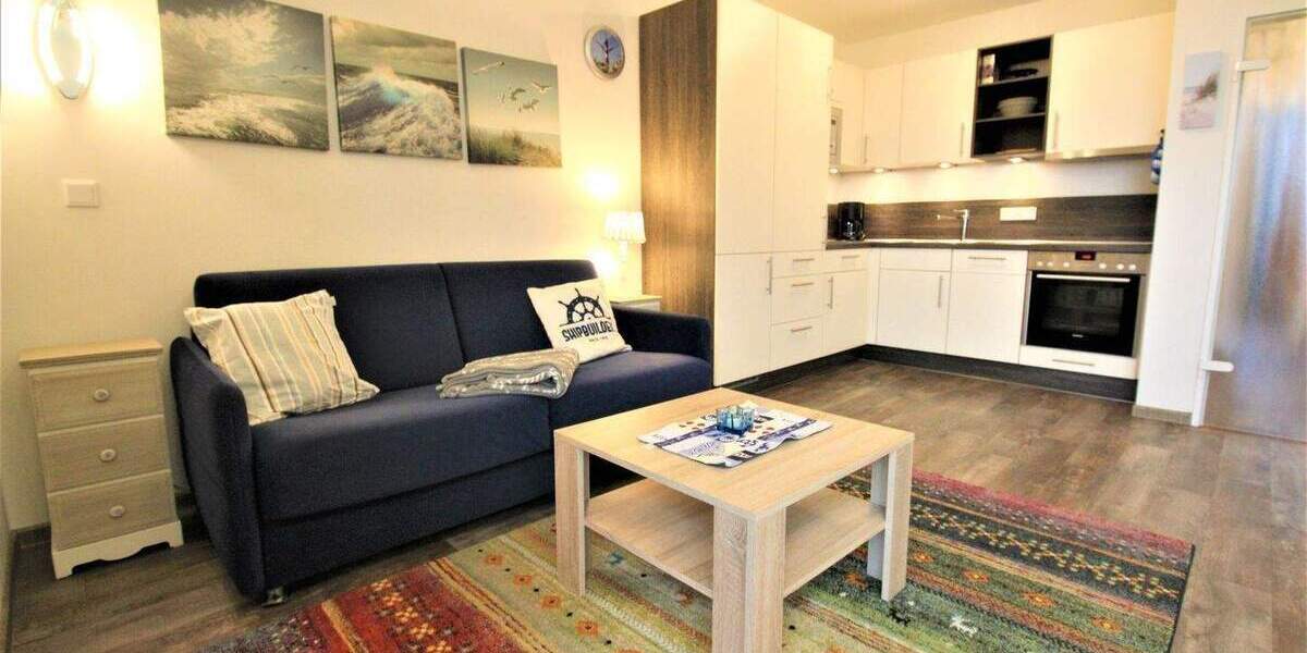 Etagenwohnung Cuxhaven Döse - 2 Zimmer, 46 m&sup2;, 229.000&euro; | Angebot:25702999
