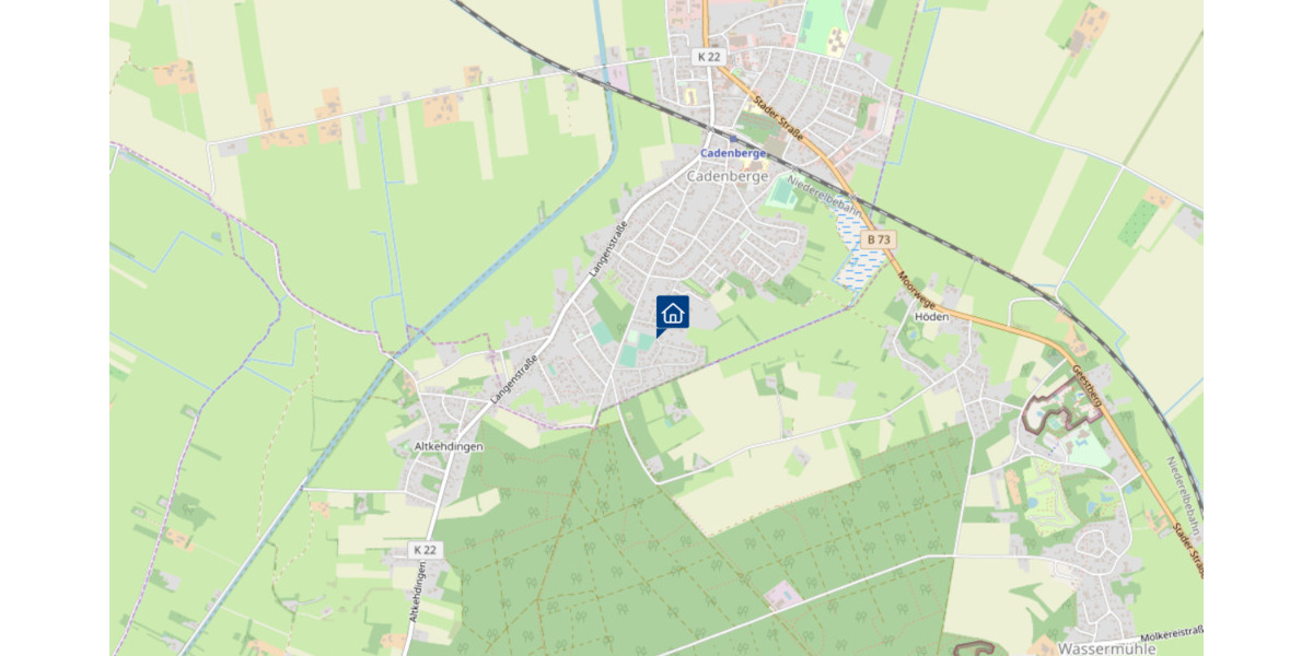 Einfamilienhaus Cadenberge - 4 Zimmer, 117 m&sup2;, 279.000&euro; | Angebot:25686034