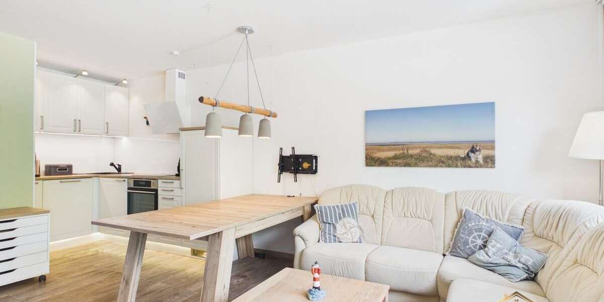 Etagenwohnung Cuxhaven Duhnen - 1 Zimmer, 38 m&sup2;, 182.900&euro; | Angebot:26865182